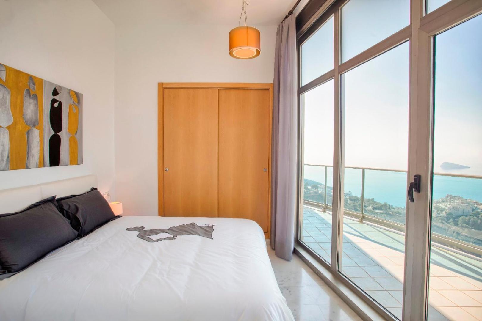 Luxury Apartment On The 40Th Floor With Amazing Views Benidorm Eksteriør billede
