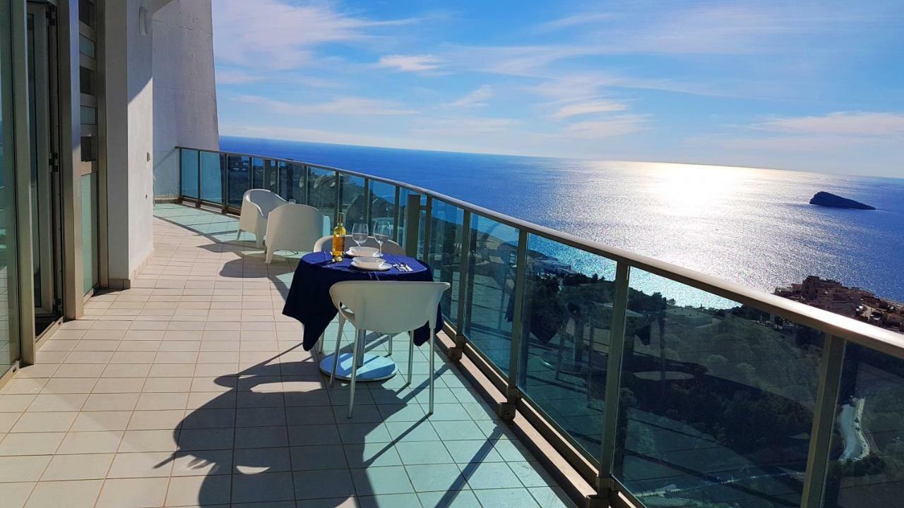 Luxury Apartment On The 40Th Floor With Amazing Views Benidorm Eksteriør billede