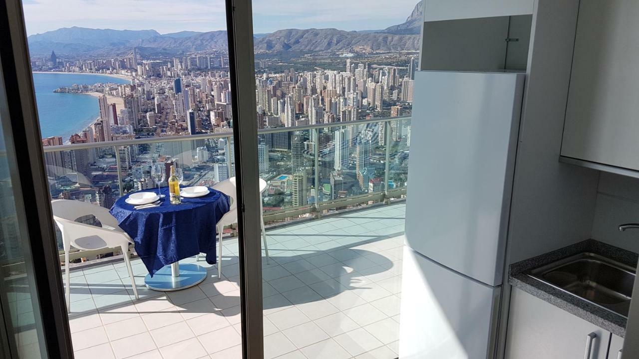 Luxury Apartment On The 40Th Floor With Amazing Views Benidorm Eksteriør billede