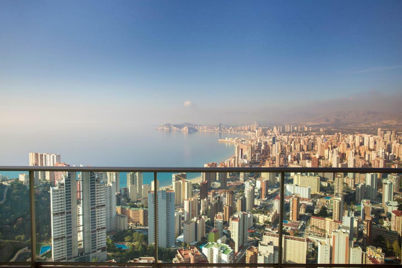 Luxury Apartment On The 40Th Floor With Amazing Views Benidorm Eksteriør billede